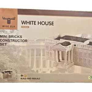 NEW White House Mini Brick Building STEM Construction Set * Made in Ukraine